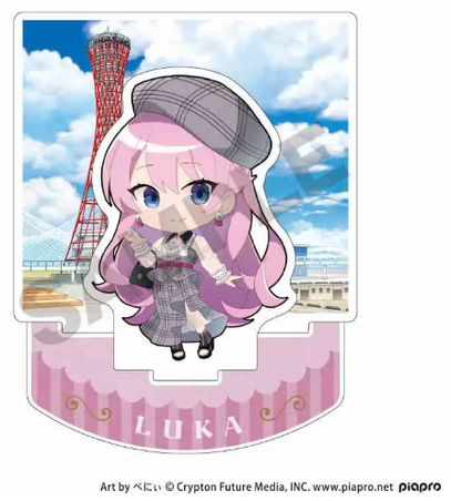 Hatsune Miku Diorama Acrylic Stand Vocaloid Retro& Kobe 2025 Mini