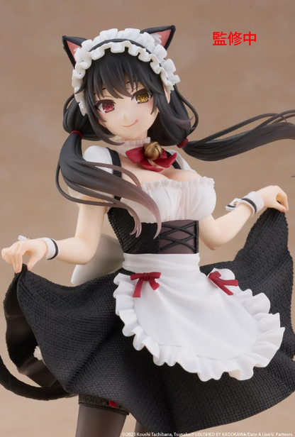 Kurumi Tokisaki and Tohka Yatogami Cat Ear Maid Ver. Coreful Figures