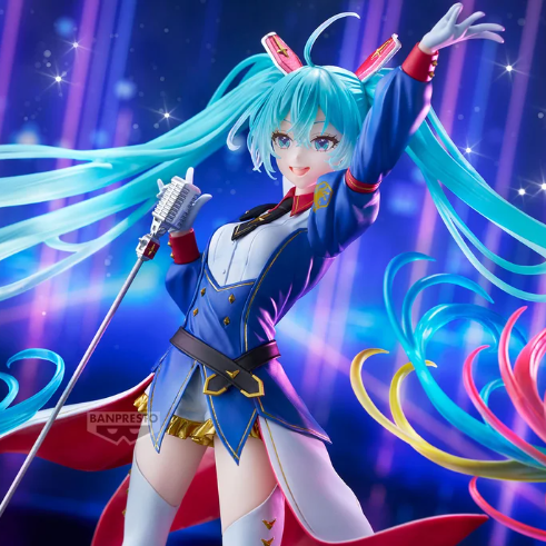 Banpresto Evolve -Gundam Collaboration- Gundam 45th × Hatsune Miku Non-Scale Figure
