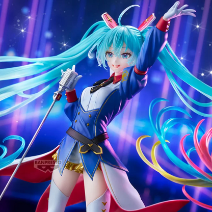 Banpresto Evolve -Gundam Collaboration- Gundam 45th × Hatsune Miku Non-Scale Figure