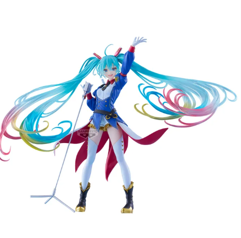 Banpresto Evolve -Gundam Collaboration- Gundam 45th × Hatsune Miku Non-Scale Figure
