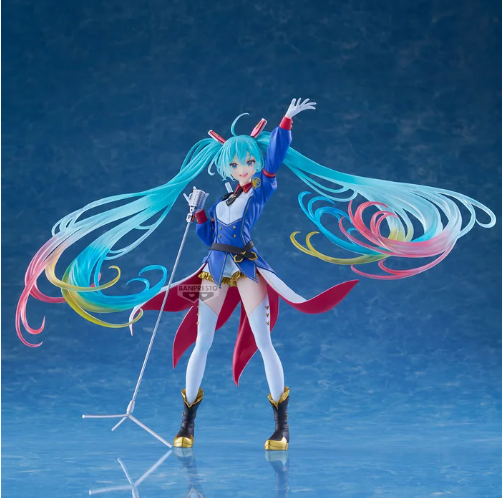 Banpresto Evolve -Gundam Collaboration- Gundam 45th × Hatsune Miku Non-Scale Figure