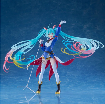 Banpresto Evolve -Gundam Collaboration- Gundam 45th × Hatsune Miku Non-Scale Figure