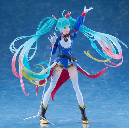 Banpresto Evolve -Gundam Collaboration- Gundam 45th × Hatsune Miku Non-Scale Figure