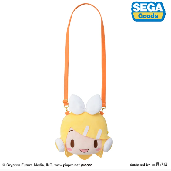 Kagamine Rin Fuwa Petit Face Shoulder Bag M