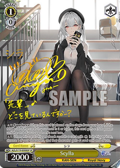 [EN] Weiss Schwarz Azur Lane Scylla | AZL/S119-E008SP SP