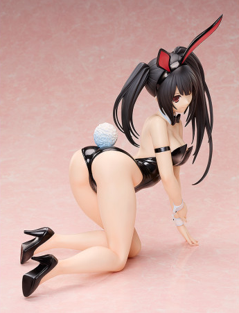 Date A Live III Kurumi Tokisaki: Bare Leg Bunny Ver. 1/4 Scale Figure