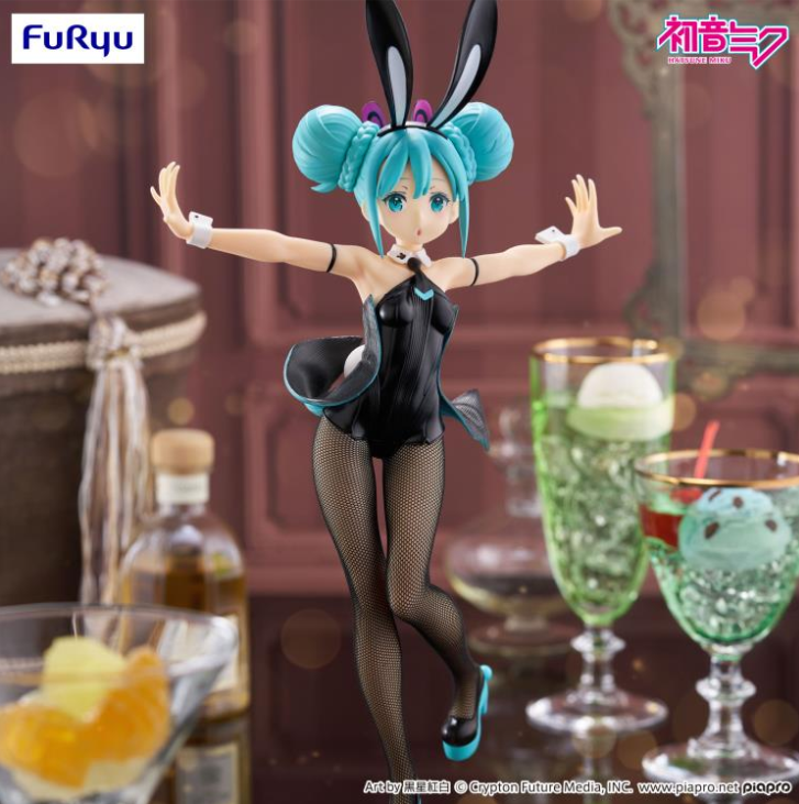 Vocaloid BiCute Bunnies Hatsune Miku (Black Color Ver.) Figure