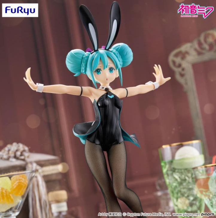 Vocaloid BiCute Bunnies Hatsune Miku (Black Color Ver.) Figure