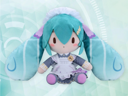 Vocaloid Fuwa Petit Hatsune Miku (Classical Maid) Medium Plush