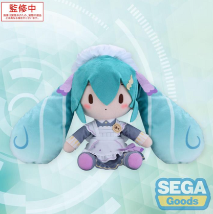 Vocaloid Fuwa Petit Hatsune Miku (Classical Maid) Medium Plush
