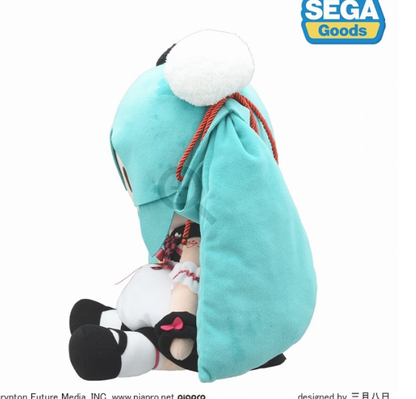 Hatsune Miku Panda Bun fuwa petit Plush LL