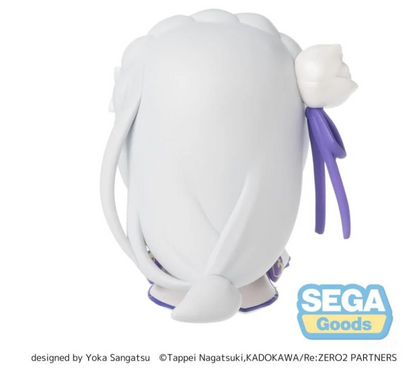 Re:Zero Starting Life in Another World Fuwa Petit Emilia Chibi Figure