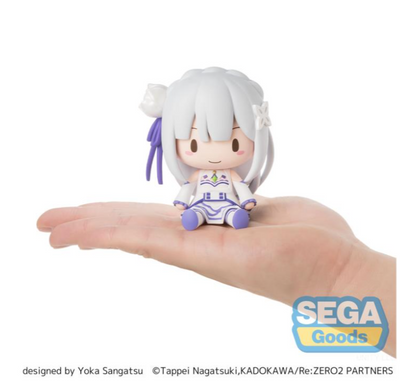 Re:Zero Starting Life in Another World Fuwa Petit Emilia Chibi Figure
