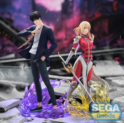 Solo Leveling Xross Link Sung Jinwoo/Cha Hae-In Figures