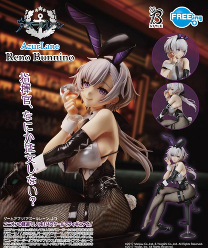 Azur Lane Reno: Bunnino Ver. 1/4 Scale Figure