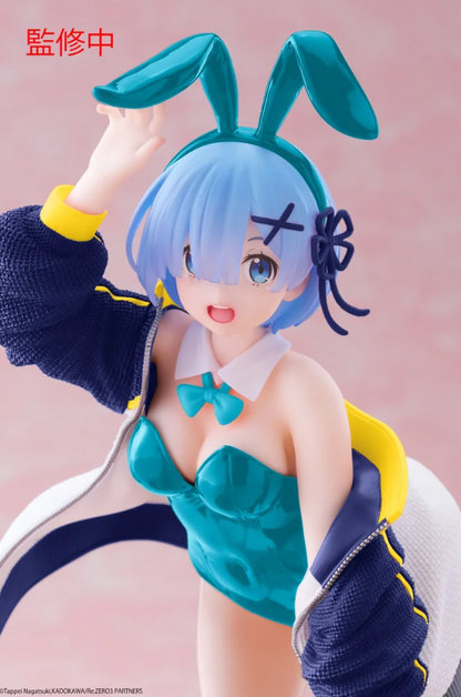 Coreful Figure Re:Zero Rem: Jacket Bunny Ver. Renewal Edition