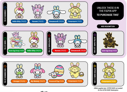 Hello Kitty & Friends Series 7 FiGPiN Blind Boxes