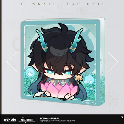 Honkai: Star Rail PomPom's Exhibition Hall Series Acrylic Quicksand Fridge Magnet Vol 1.0