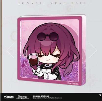 Honkai: Star Rail PomPom's Exhibition Hall Series Acrylic Quicksand Fridge Magnet Vol 1.0