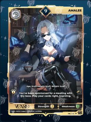 VCard TCG Awakened Worlds Amalee | 178/250