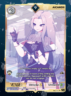 VCard TCG Awakened Worlds Aicandii | 174/250