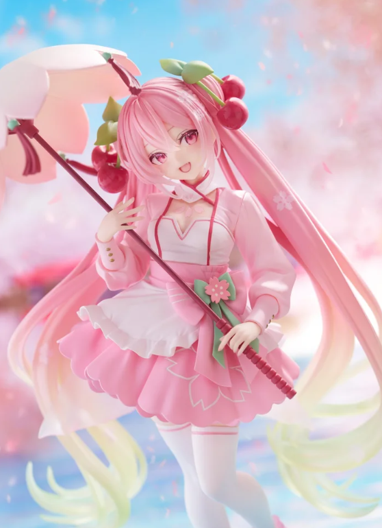 Artist Masterpiece Figure+ Sakura Miku: Sakura Dress Ver.
