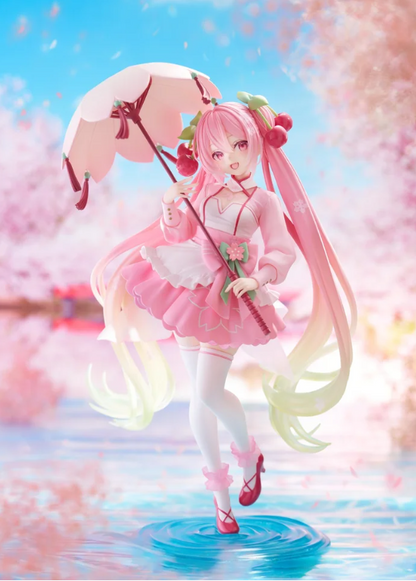 Artist Masterpiece Figure+ Sakura Miku: Sakura Dress Ver.