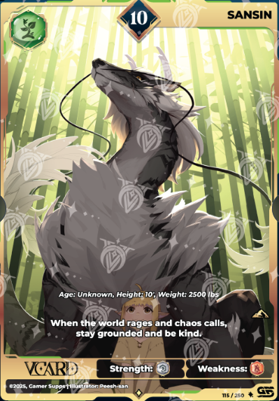 VCard TCG Awakened Worlds Sansin | 115/250