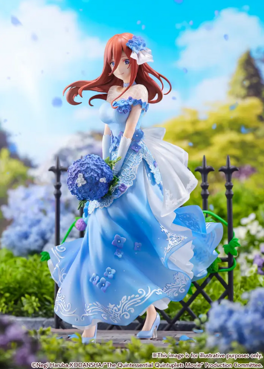 The Quintessential Quintuplets the Movie Miku Nakano: Floral Dress Ver. 1/7 Scale Figure (SHIBUYA SCRAMBLE FIGURE)