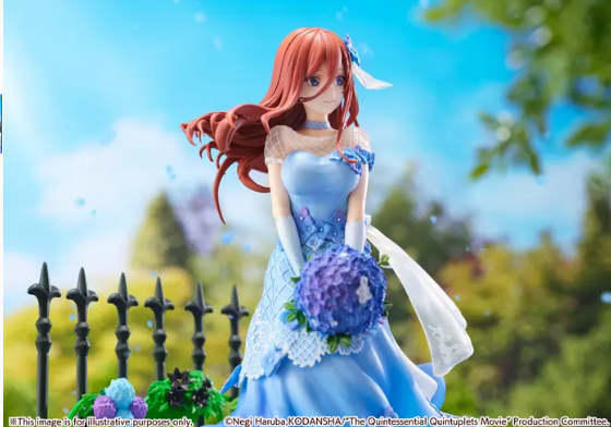 The Quintessential Quintuplets the Movie Miku Nakano: Floral Dress Ver. 1/7 Scale Figure (SHIBUYA SCRAMBLE FIGURE)
