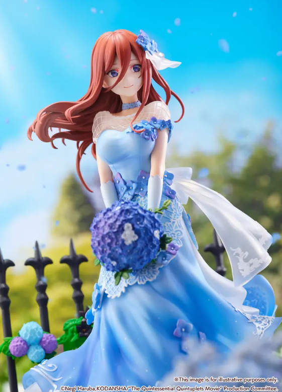 The Quintessential Quintuplets the Movie Miku Nakano: Floral Dress Ver. 1/7 Scale Figure (SHIBUYA SCRAMBLE FIGURE)