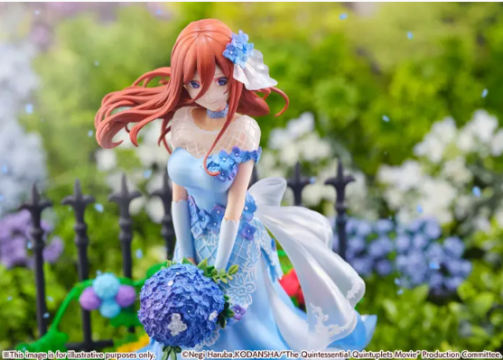 The Quintessential Quintuplets the Movie Miku Nakano: Floral Dress Ver. 1/7 Scale Figure (SHIBUYA SCRAMBLE FIGURE)