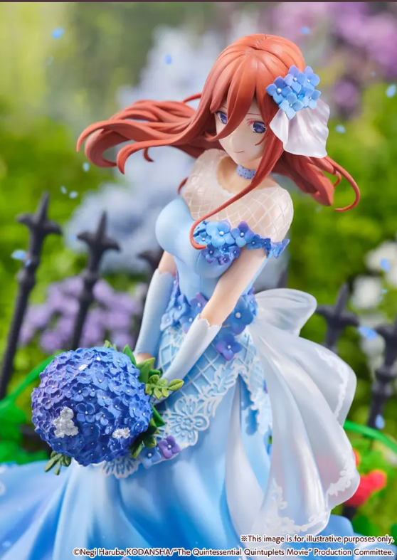 The Quintessential Quintuplets the Movie Miku Nakano: Floral Dress Ver. 1/7 Scale Figure (SHIBUYA SCRAMBLE FIGURE)