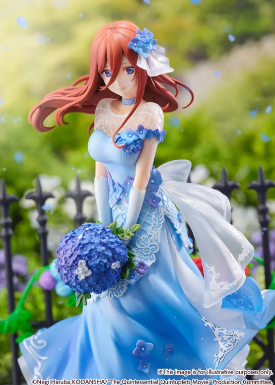 The Quintessential Quintuplets the Movie Miku Nakano: Floral Dress Ver. 1/7 Scale Figure (SHIBUYA SCRAMBLE FIGURE)