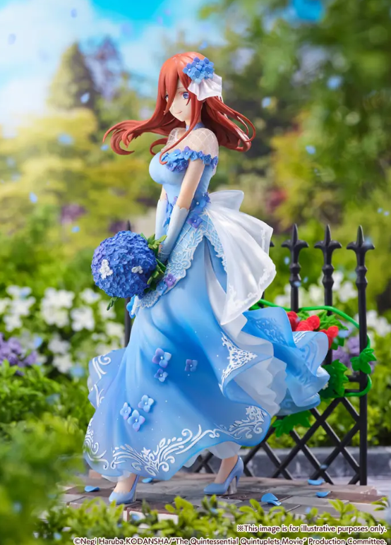 The Quintessential Quintuplets the Movie Miku Nakano: Floral Dress Ver. 1/7 Scale Figure (SHIBUYA SCRAMBLE FIGURE)