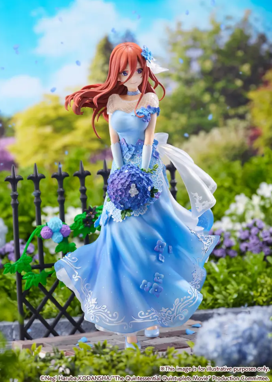 The Quintessential Quintuplets the Movie Miku Nakano: Floral Dress Ver. 1/7 Scale Figure (SHIBUYA SCRAMBLE FIGURE)