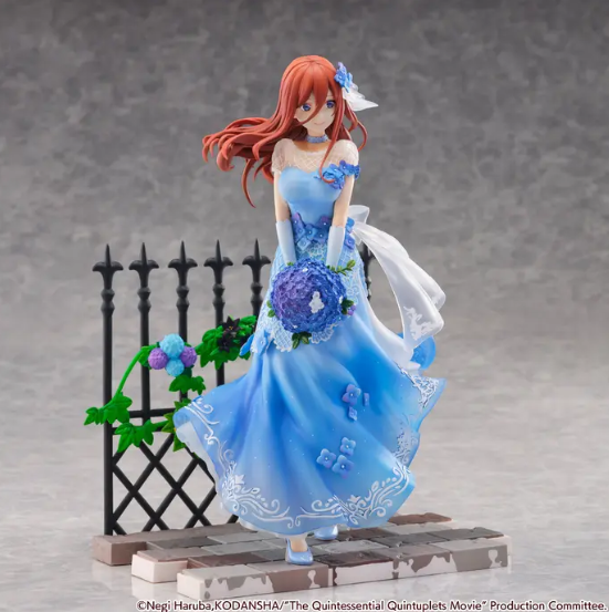 The Quintessential Quintuplets the Movie Miku Nakano: Floral Dress Ver. 1/7 Scale Figure (SHIBUYA SCRAMBLE FIGURE)