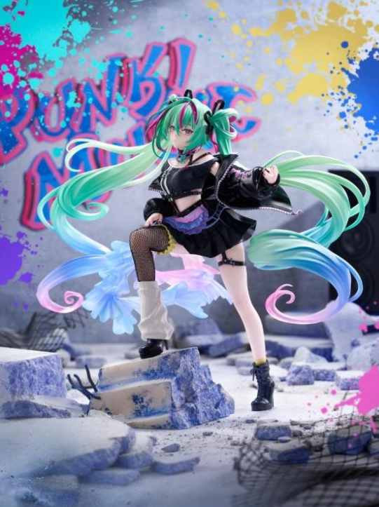 Vocaloid FiGURiZMa Hatsune Miku (Punk!) Figure