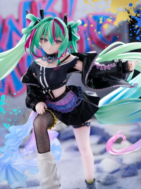 Vocaloid FiGURiZMa Hatsune Miku (Punk!) Figure