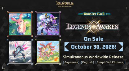[PRE-ORDER] Legends Awaken | English Palworld TCG Vol. 2