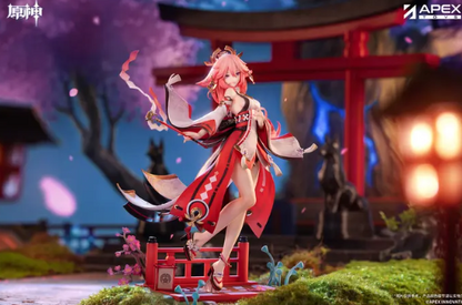 Genshin Impact Yae Miko: Astute Amusement Ver. 1/7 Scale Figure w/ Bonus: Grand Narukami Shrine Omamori