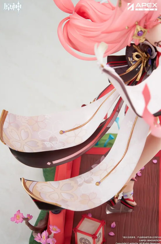 Genshin Impact Yae Miko: Astute Amusement Ver. 1/7 Scale Figure w/ Bonus: Grand Narukami Shrine Omamori