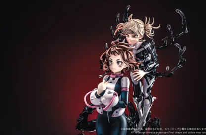 Ano-Bamen My Hero Academia Shojo no Ego Toga & Ochaco 1/10 Scale Figure