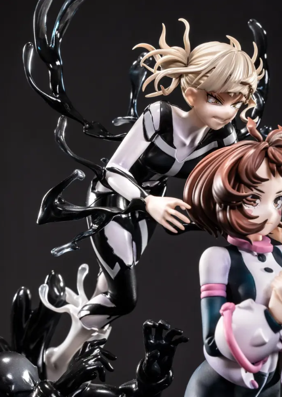 Ano-Bamen My Hero Academia Shojo no Ego Toga & Ochaco 1/10 Scale Figure