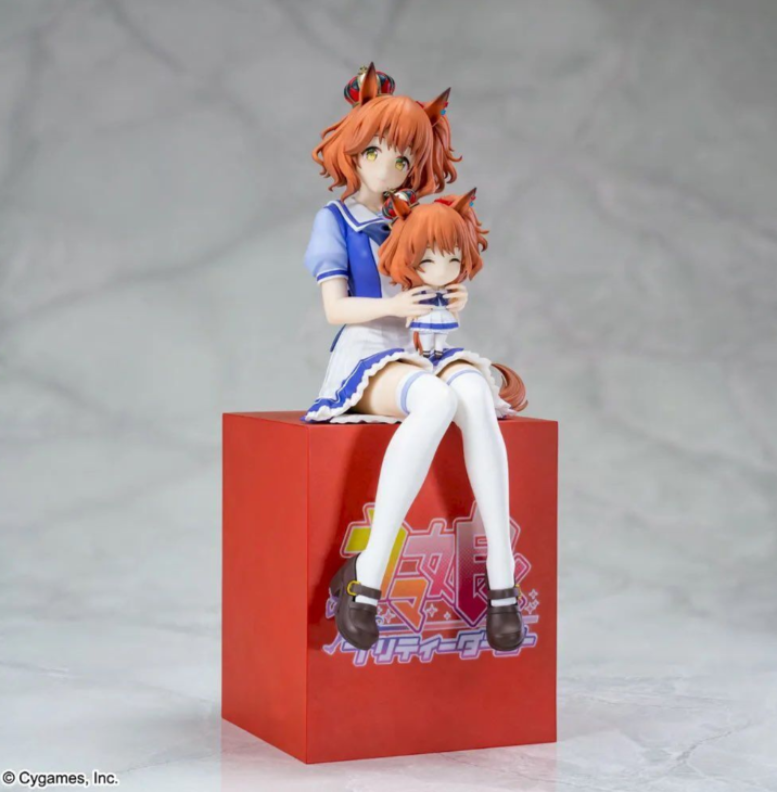 Umamusume Aston Machan & Satono Diamond Sitting Ver. XStellar Figure