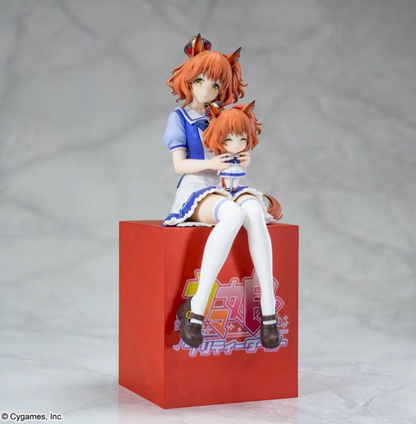 Umamusume Aston Machan & Satono Diamond Sitting Ver. XStellar Figure