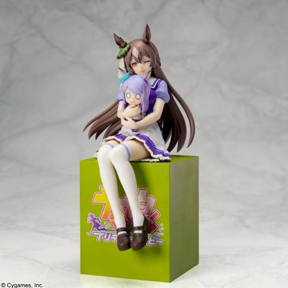 Umamusume Aston Machan & Satono Diamond Sitting Ver. XStellar Figure