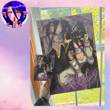 Succubus & Vampire Girls Matte Prints Multiple Sizes