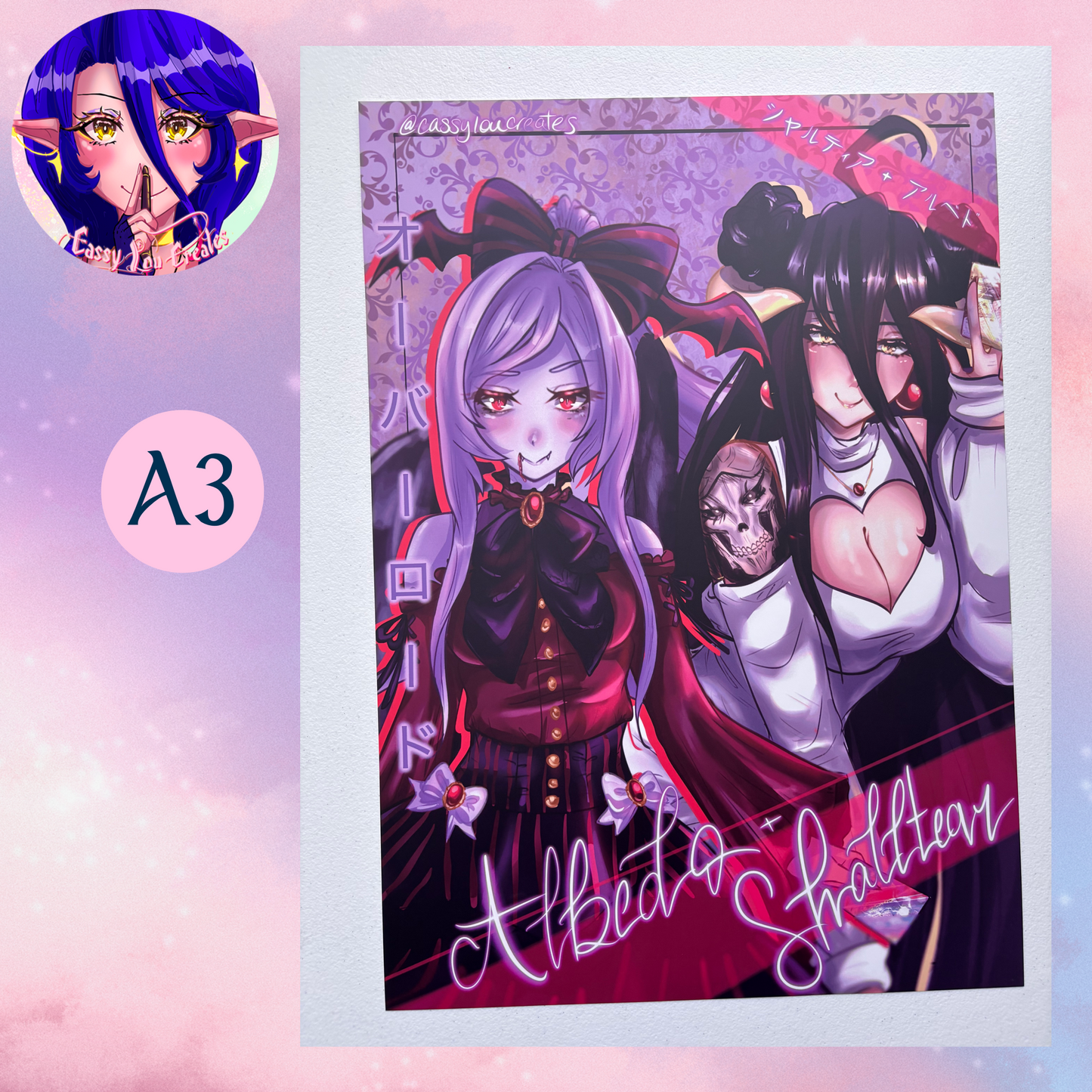 Succubus & Vampire Girls Matte Prints Multiple Sizes